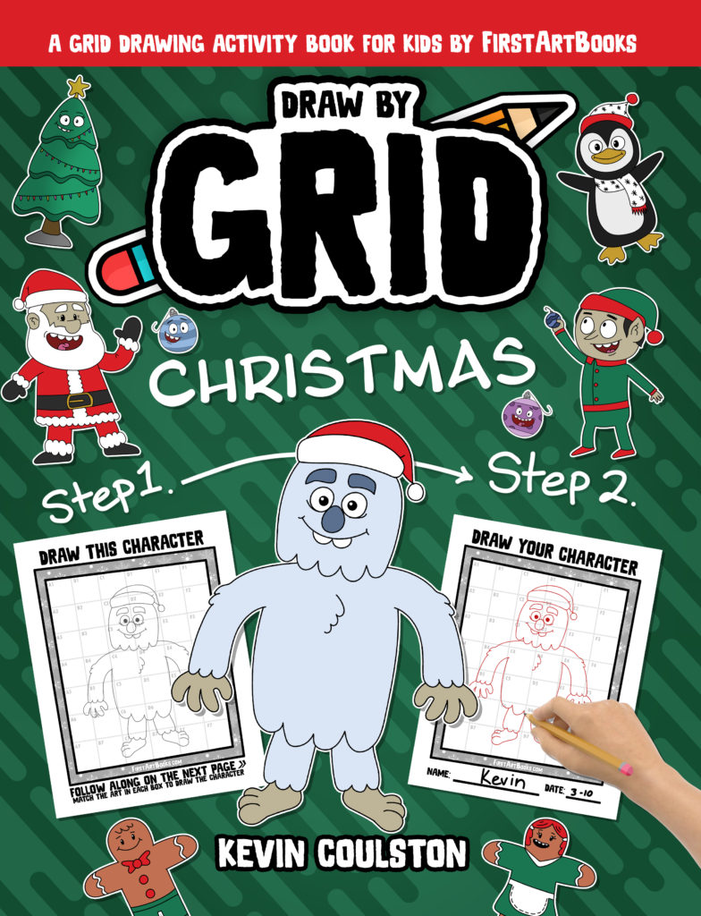 Cover of Draw by Grid: Christmas