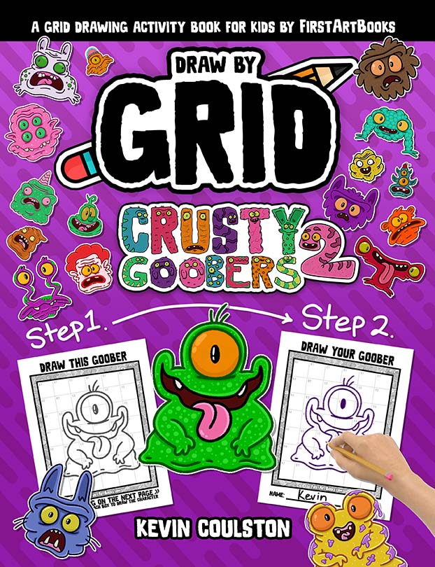 Cover of Draw by Grid: Crusty Goobers 2
